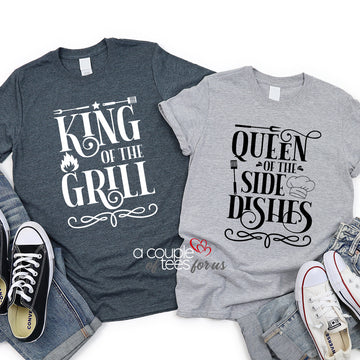 King Of The Grill & Queen Of The Side Dishes Set